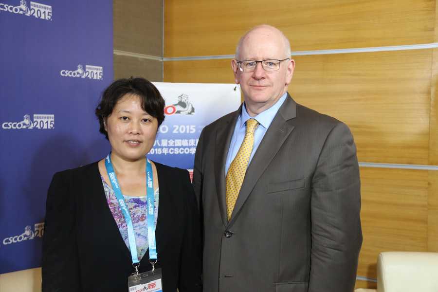 [CSCO 2015] 科学推动淋巴瘤诊疗新发展——玉琴教授对话Owen Anthony O’Connor教授